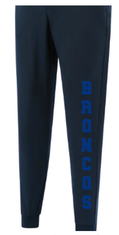 Meriplex Joggers - Navy (Tone on Tone in Navy)