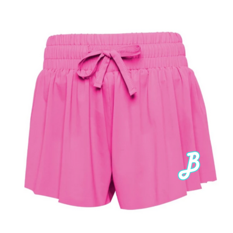 Barbie Pink Butterfly Shorts